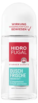 Produktbild von HIDROFUGAL Antitranspirant STARKER SCHUTZ Dusch Frische Roll-on 50 ml