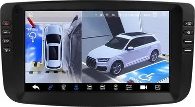Obrázek produktu pro Autorádio s Bluetooth – CarPlay – Pro Fiat Linea & Punto EVO (2012-2015) – Vhodné pro Apple a Android – Stereo – Navigační systém Auto