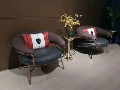 Produktbild von Design Sessel Luxus Stuhl Polster Cocktail Relax Bar Lounge Club Stühle Möbel