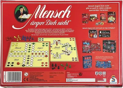 Produktbild von Schmidt Spiele 49409 - Brettspiel - Mensch ärgere Dich nicht - BILD Edition
