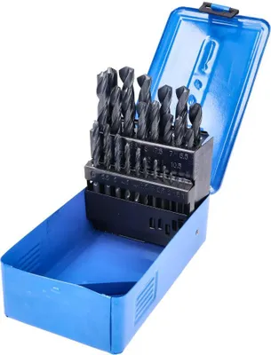 Obrázek produktu pro Krouticí vrtáky HSS-R, 25dílná sada 1-13 mm