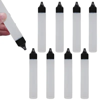 Druppelflaschen aus Kunststoff, 8 Stück, 30 ml, Mehrfarbig-2