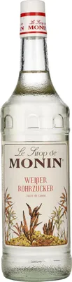 Produktbild von Monin Sirup Rohrzucker 1 Liter - Cocktails Milchshakes Kaffeesirup (1er Pack)