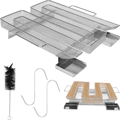 Produktbild von Jiubiaz Kaltrauchgenerator Kaltrauchschnecke Kaltraucherzeuger Sparbrand Räucherspirale