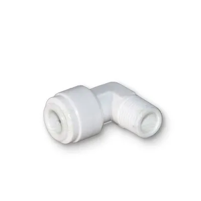 Produktbild von Quickverschluss, Winkel 6,4mm (3/8' Schlauch x 1/4' AG)
