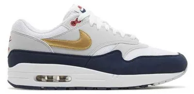 Obrázek produktu pro Nike Air Max 1 "Olympic Obsidian Metallic Gold", Velikost: 49.5