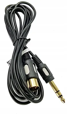 Produktbild von Vitalco DIK13 Kabel DIN 5 Pin auf Klinke 6,3mm 3m