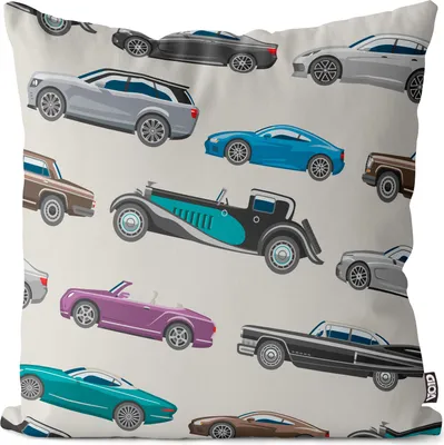 Produktbild von VOID Autos Oldtimer Sportwagen Kissenbezug Kissenhülle Sofakissen Kissen Deko Outdoor-Kissen Dekokissen