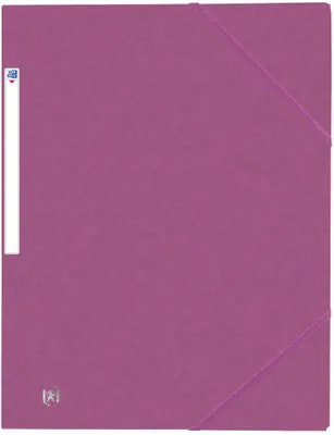 Produktbild von Oxford 400114348, A4, Karton, Violett, Gummiband, 245 mm, 320 mm