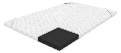 Produktbild von Crownmiller Titan 80x200 cm extra fest, Komfortschaumtopper, 5 cm hoch, abnehmbarer Bezug, 60 Grad waschbar