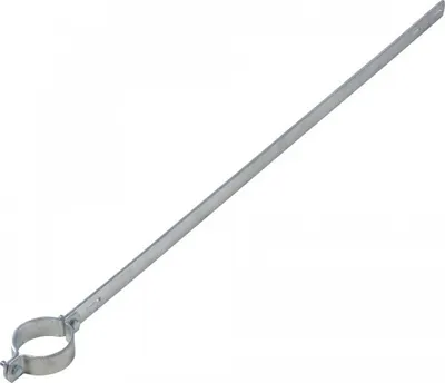 Produktbild von Ausleger-Rohrschelle ER 390, für Pfosten Ø 76mm, Stahl, Lochabstand 900mm, 10...