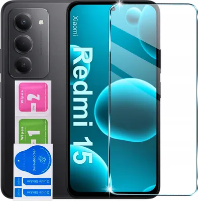 Obrázok produktu pre 9H tvrdené sklo na ochranu displeja pre Xiaomi Redmi 15 4G | 5G