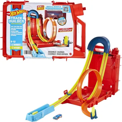Produktbild von Hot Wheels Track Builder Unlimited Benzinkanister-Stuntbox