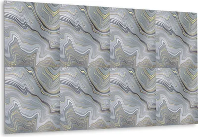 Produktbild von Fliesenaufkleber Fliesensticker Klebefolie Fliesen – Selbstklebende, Marmorwellen - 100 cm x 50 cm