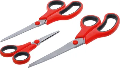 Image de KRAFTMANN 7961 Jeu de ciseaux, inoxydable, 3 pcs.