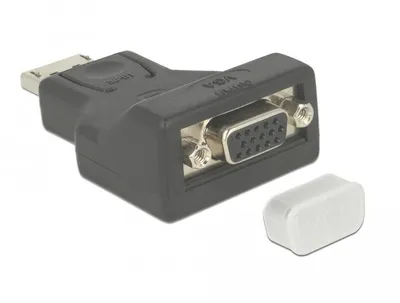 Produktbild von Staubschutz für VGA Buchse 10 Stück transparent Delock
