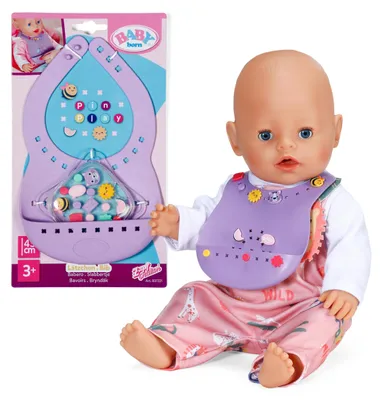 Produktbild von BABY born Bib Pinplay, Puppenlätzchen, 3 Jahr(e)