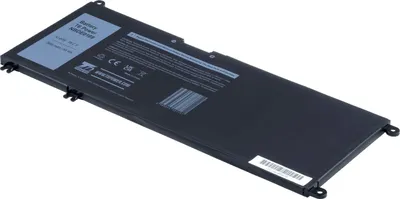 Produktbild von T6 Power Akku für Dell Laptop, Teilenummer 7FHHV, Li-Poly, 15,2 V, 3685 mAh (56 Wh), schwarz