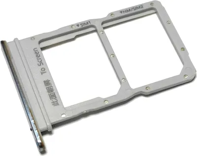 Produktbild von Simkartenhalter passend für Huawei Nova 9 SE (JLN-LX1, JLN-LX3) + Speicherkartenfach, Originalersatz, Weiss