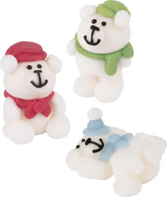 Produktbild von Günthart 30 Eisbären aus Zucker