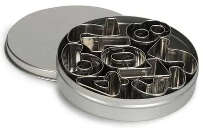 Produktbild von Patisse Ausstechformen in Box Zahlen 14-teilig