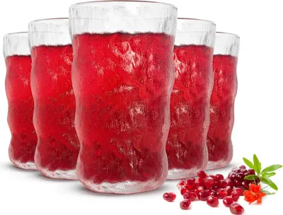 Produktbild von 6 Longdrinkgläser 370ml Eisberg Wassergläser Saftgläser Cocktailgläser Trinkgläser