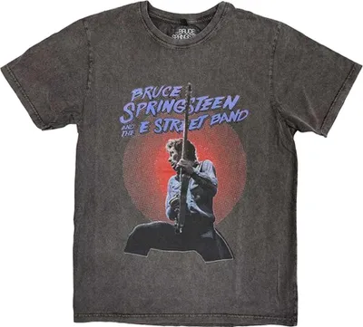 Produktbild von Bruce Springsteen - T-Shirt für Herren/Damen Uni RO14961 (L) (Anthrazit)