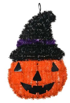 Productafbeelding van Clayre & Eef Halloween-decoratie: pompoen, 22 cm, oranje, kunststof
