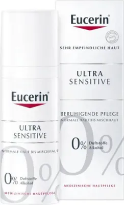 Image de Eucerin SEH UltraSENSITIVE POUR HAUT-PARLEUR NORMAL, 50 ml de crème