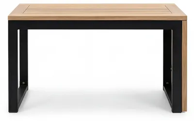 Produktbild von home24 Beistelltisch - Stahl / Akazie Massiv - Braun