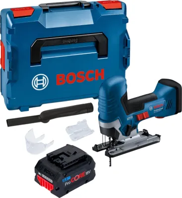 Produktbild von Bosch GST 18V-125 S Professional Akku Stichsäge 18 V 125 mm Brushless + 1x ProCORE Akku 8,0 Ah + L-Boxx - ohne Ladegerät