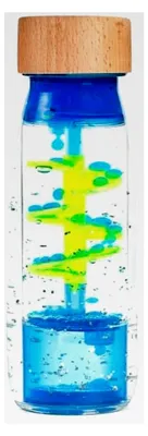 Produktbild von Sensorische Trinkflasche Move Spirale blau