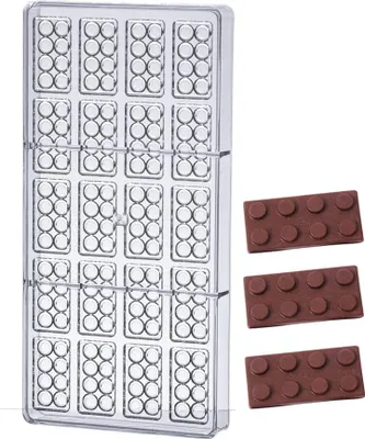 Produktbild von Schokoladenform aus Polycarbonat KLOCKI