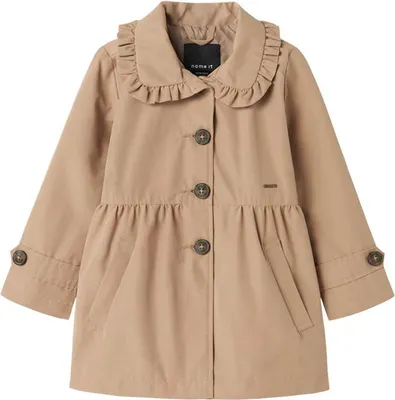 Produktbild von Name It Madelin Nmf Trenchcoat Beige 5 Years Mädchen Beige 5 Years