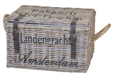 Zdjęcie produktu dla Skrzynia z rattanu Kubu „Anni”