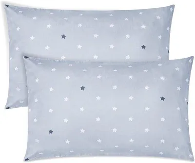 Produktbild von Famanu Kissenbezüge 2er Set 100% Baumwolle - 40 x 60 cm, weich und atmungsaktiv