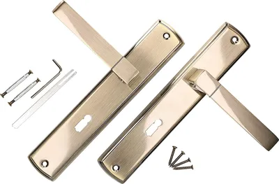 Produktbild von KOTARBAU® Türdrückerset 72 mm BB Langschild Patina Universal Modern