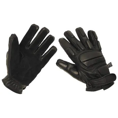Produktbild von MFH Lederhandschuhe, "Protect", schnitthemmend, schwarz