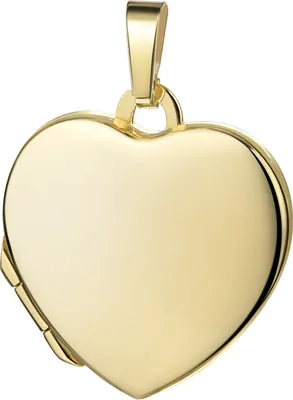 Produktbild von Fotomedaillon  Medaillon Gold 750 Amulett  zum Öffnen 2 Fotos