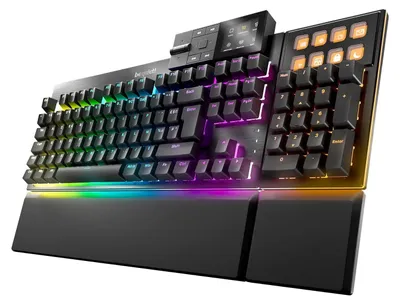 Obrázok produktu pre Mechanická klávesnica – vymeniteľné spínače – RGB podsvietenie – hliník a plast – herná klávesnica