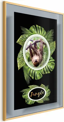 Produktbild von Posterpapier Poster - Sloth 29.7x42 cm Tiere g-C-0121-ao-a