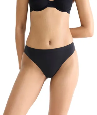 Imagen del producto de Sloggi, tanga para mujer, color azul, línea GO Sense, pack de 2, color negro, talla M