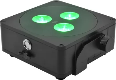 Zdjęcie produktu dla EUROLITE AKKU IP Flat Light 3 sw (41700020)