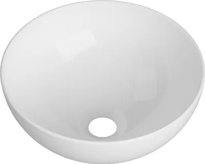 Image de Table de bain blanche en céramique, 31,5 cm, Tiva