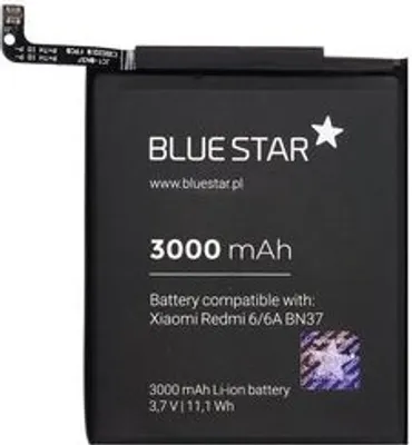 Immagine prodotto di Bluestar batteria di ricambio compatibile con Xiaomi Redmi Note 6 / 6A 3000mAh Li-lon batteria di ricambio Accu BN37