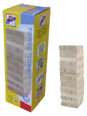 Produktbild von Woody Tower ''Tonny'' - natürliche Holzklötze