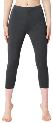 Produktbild von Bellivalini Damen 3/4 Leggings aus Baumwolle BLV50-199 (Dunkelmelange, S)