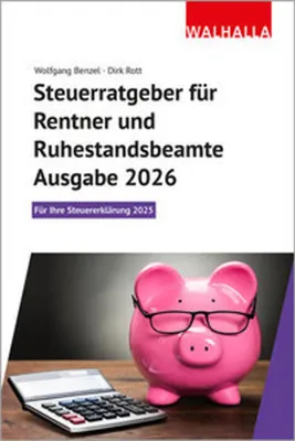 Obrázok produktu pre Steuerratgeber für Rentner und Ruhestandsbeamte - Ausgabe 2026