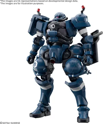 Produktbild von Bandai Hobby - Mobile Suit Gundam GQuuuuuuuX - #2 Police Zaku HG 1/144 Modellbausatz