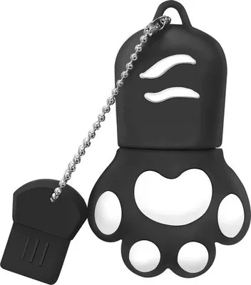 Produktbild von 128 GB Mini-USB-Stick - Kätzchen-Design - Hohe Speicherkapazität